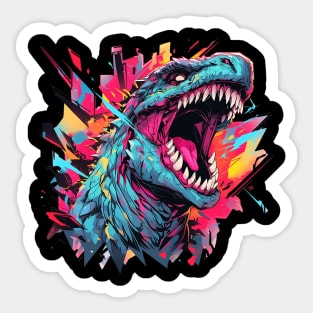 godzilla Sticker